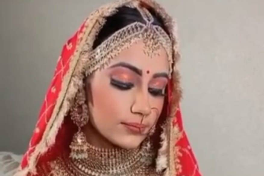 Bridal makeup