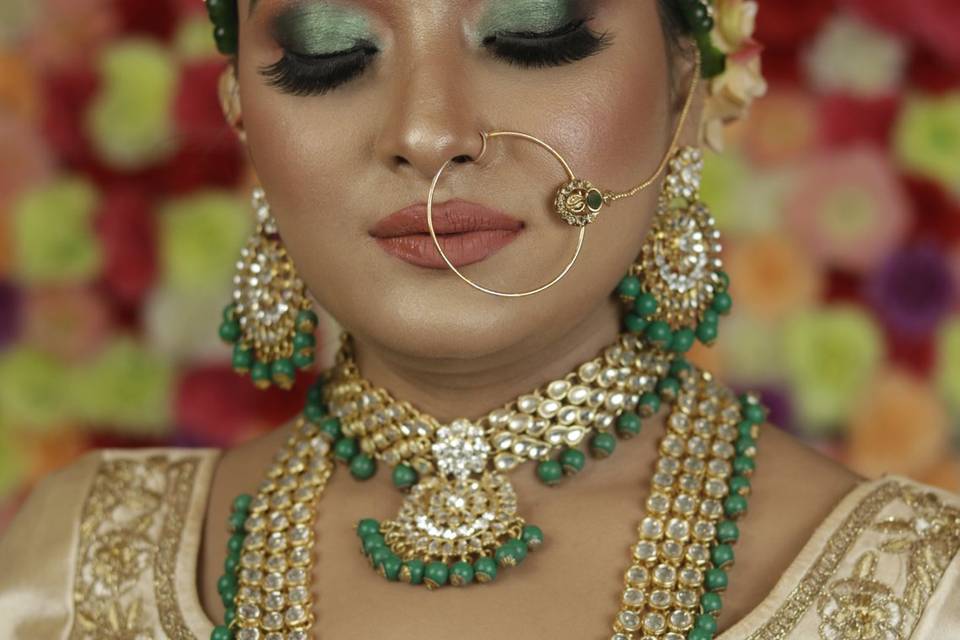 Bridal makeup