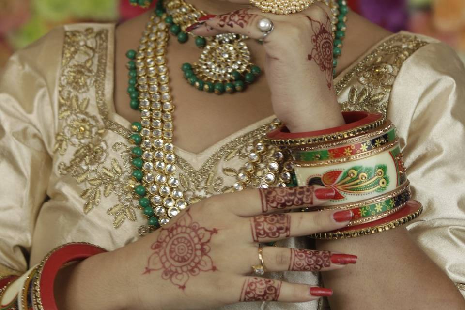 Bridal makeup