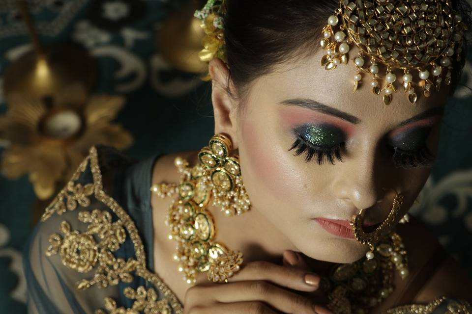 Bridal makeup