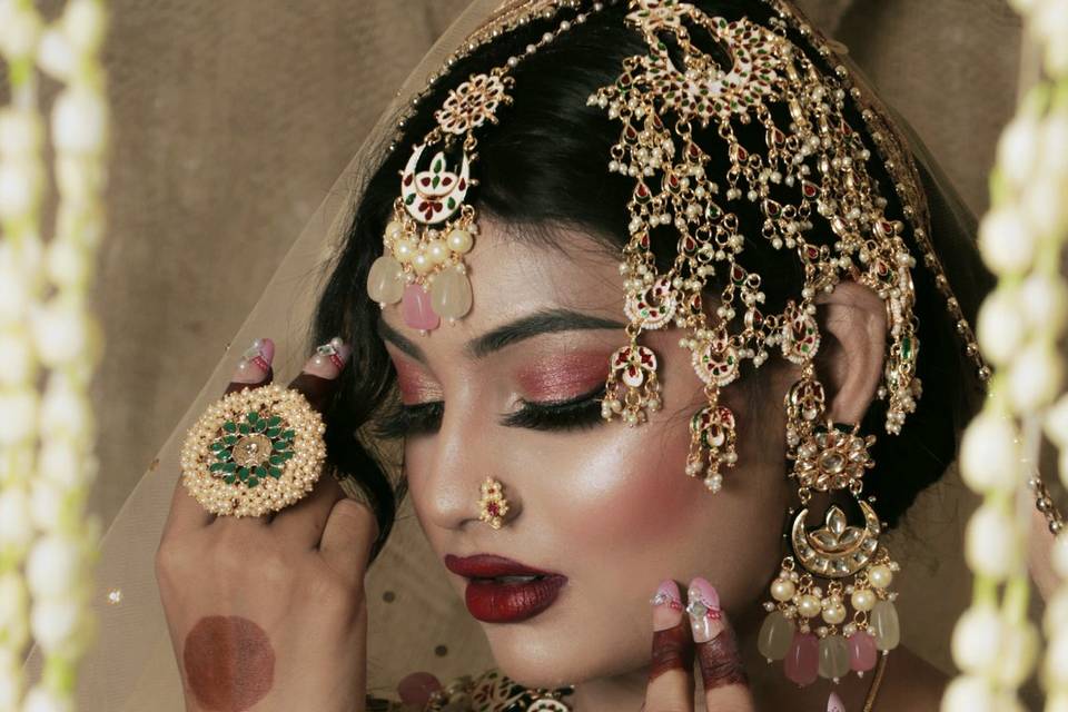 Bridal makeup