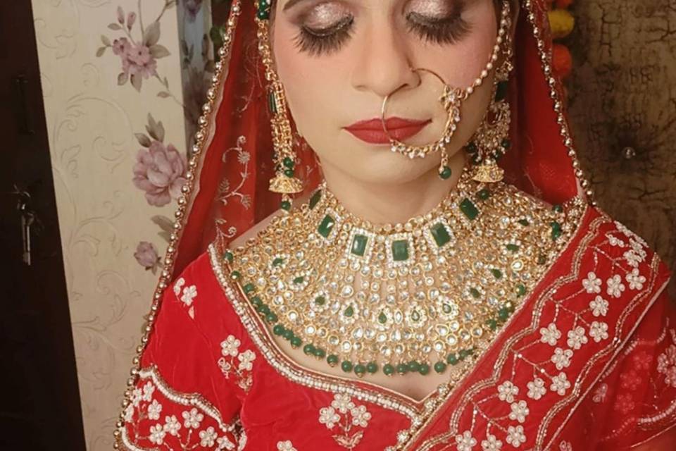 Bridal makeup