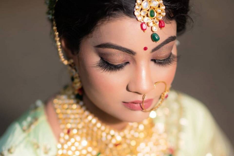 Bridal makeup