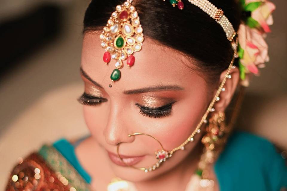 HD mac bridal makeup