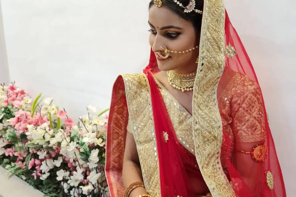 Bridal makeup