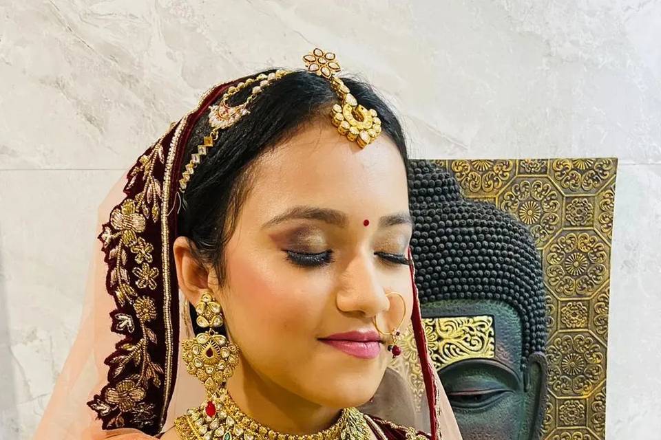 Bridal makeup