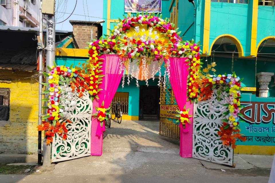 Entrance decor