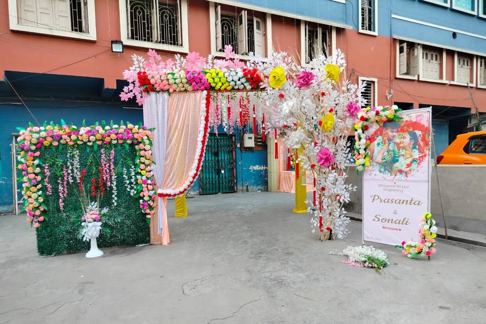 Entrance decor