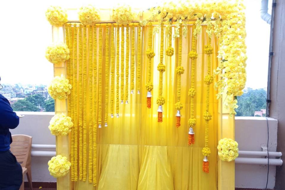 Haldi decor