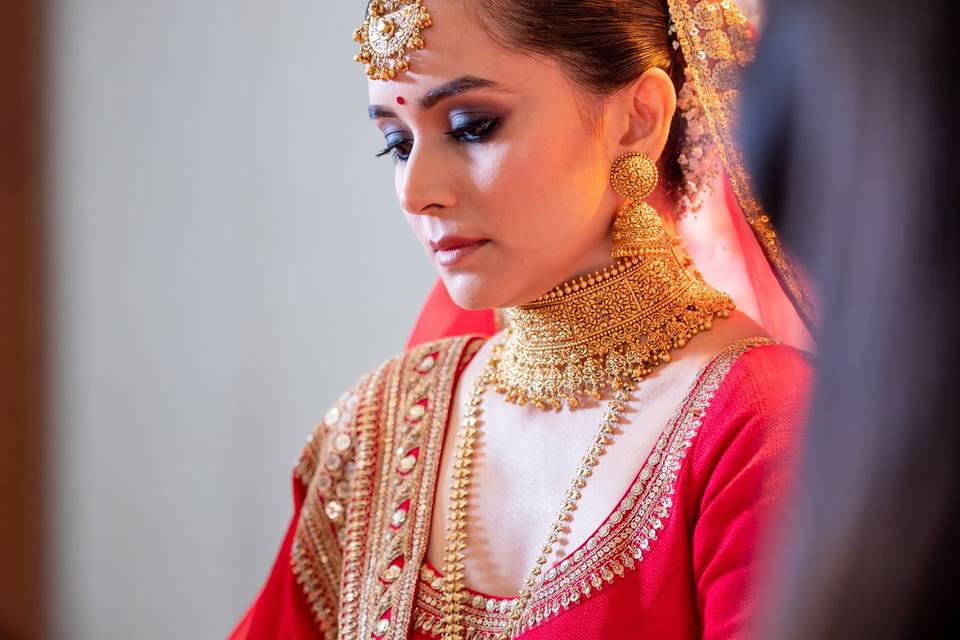 Bridal makeup