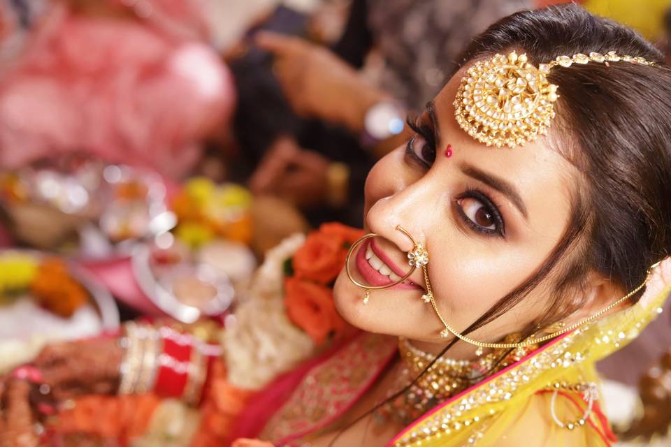 Bridal makeup