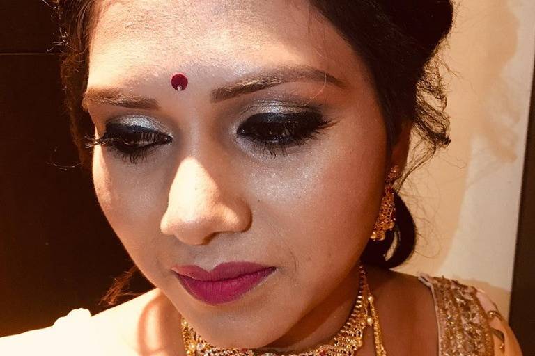 Bridal makeup