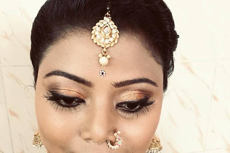 Bridal makeup