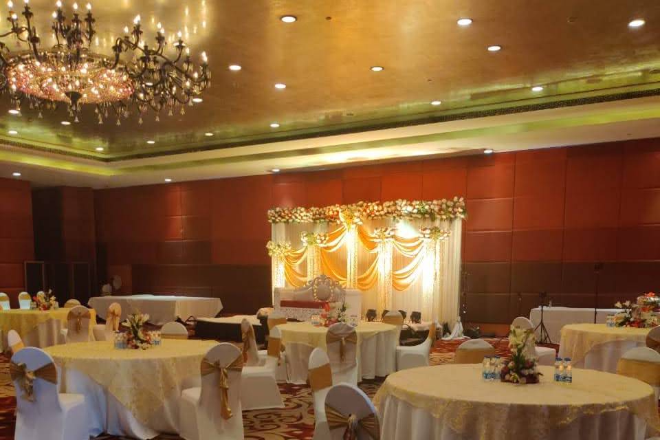 Indoor wedding  Decoration