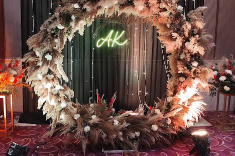 Boho theme photobooth