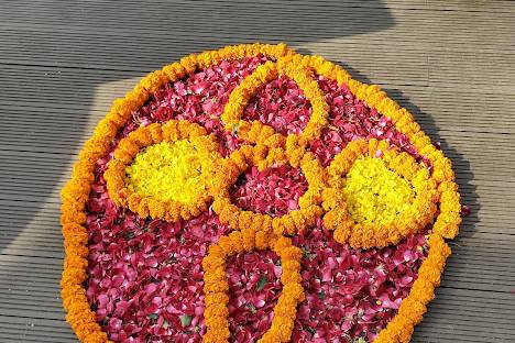 Rangoli decoration