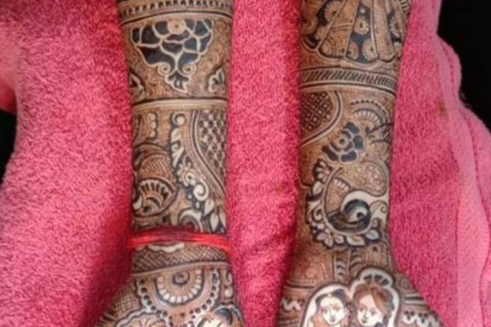 Dulhan mehndi