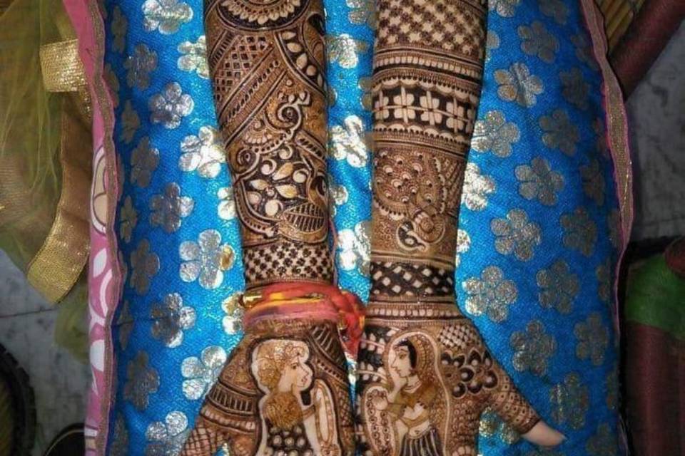 Bridal mehndi