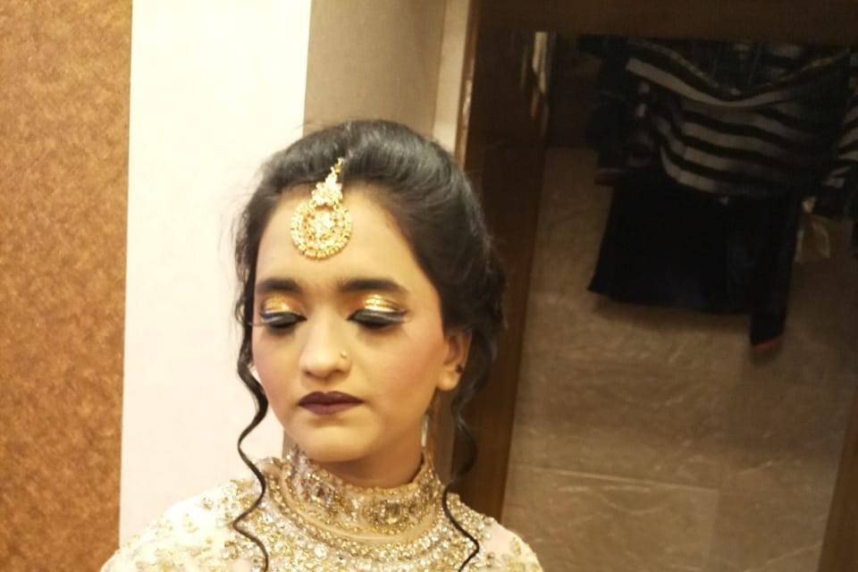 Bridal makeup