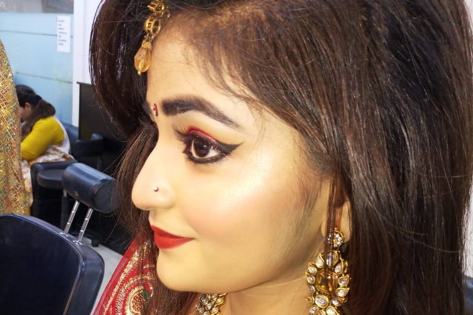 Bridal makeup