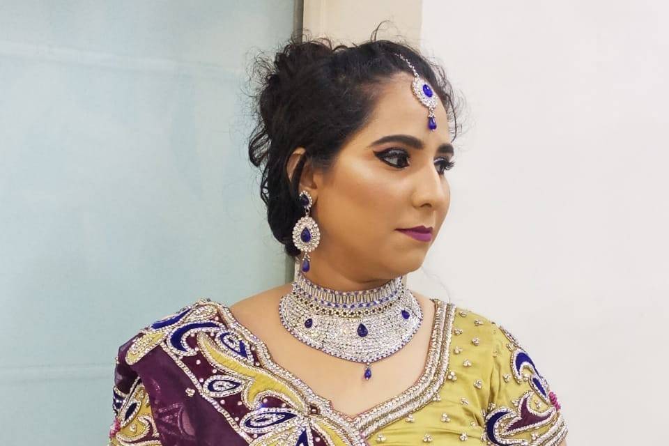 Bridal makeup