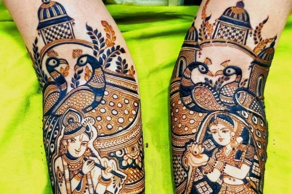 Bridal mehndi