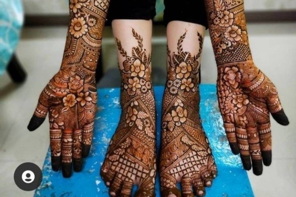 Bridal mehndi