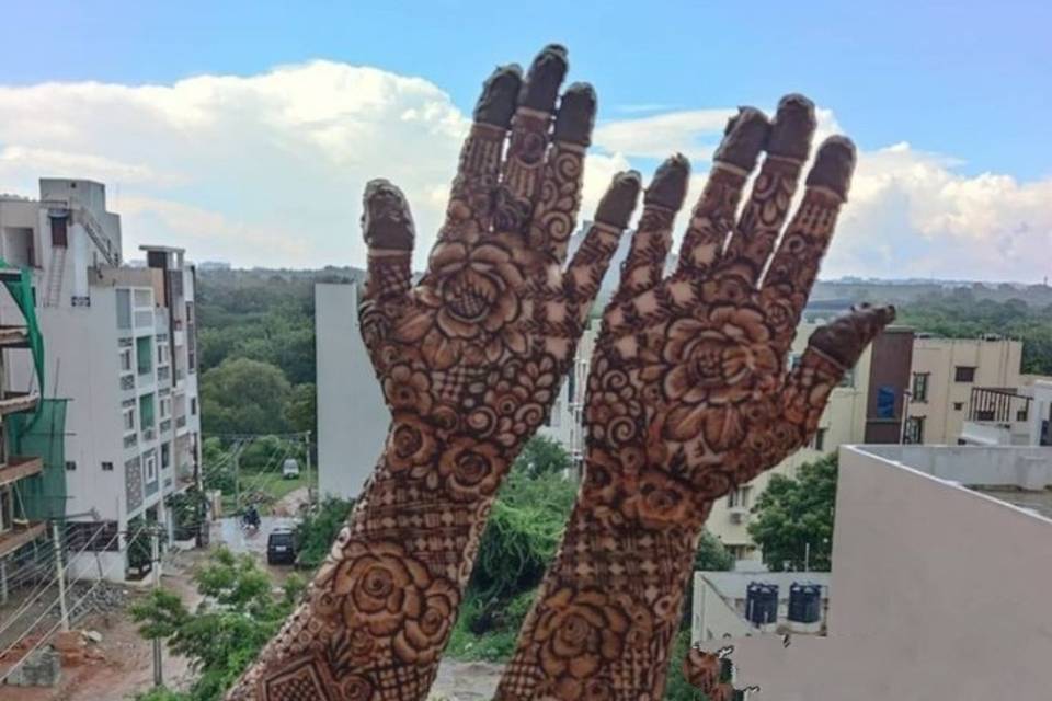 Bridal mehndi