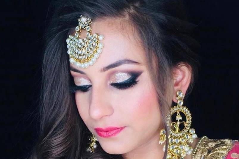 Bridal makeup