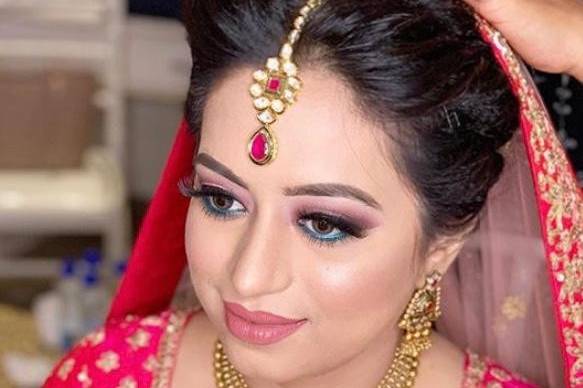 Bridal makeup