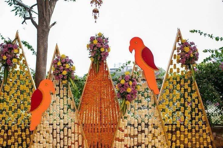 Haldi decor