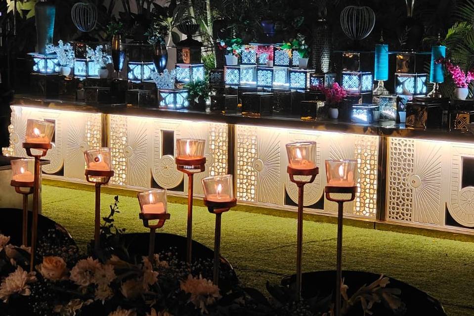 Catering setup