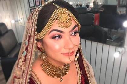 Bridal makeup