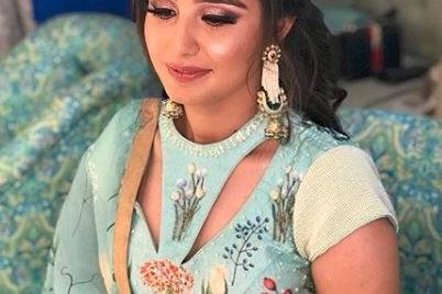 Bridal makeup