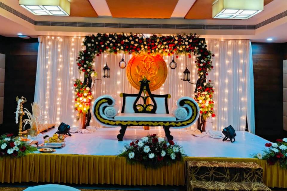 Hindu Engagement stage