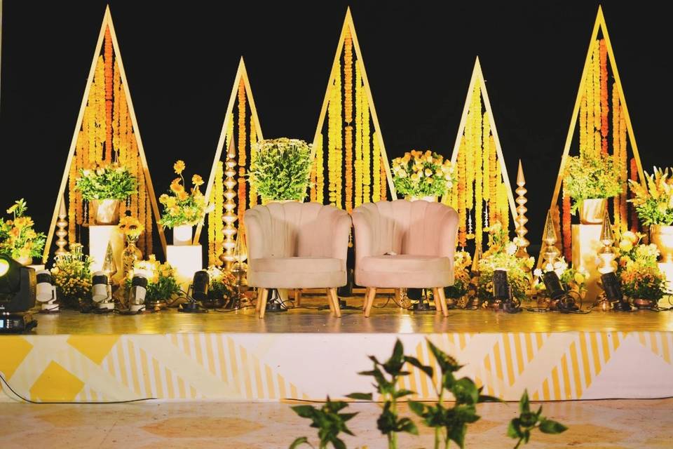 Haldi & Sangeeth ceremony