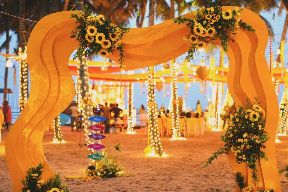 Haldi & Sangeeth ceremony