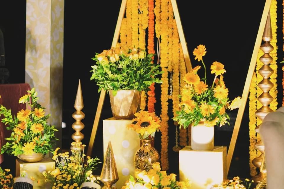 Haldi & Sangeeth ceremony