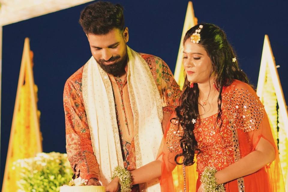 Haldi & Sangeeth ceremony