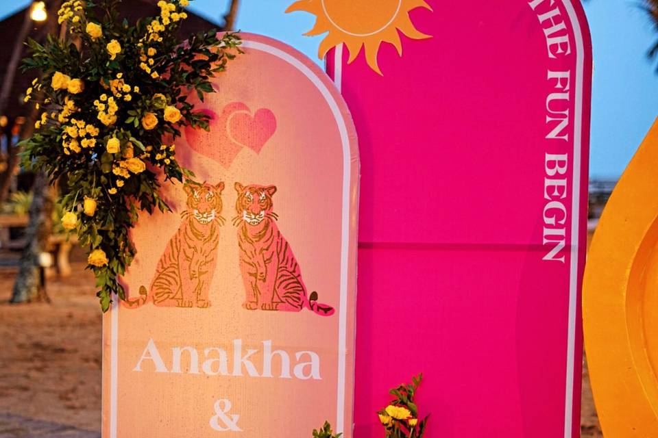 Haldi & Sangeeth ceremony