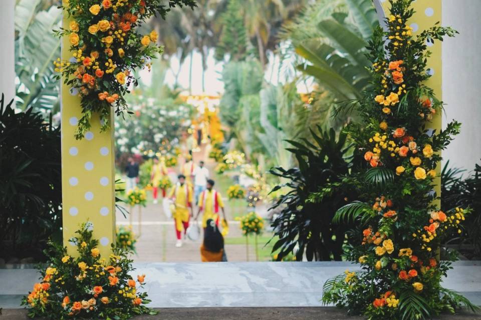 Haldi & Sangeeth ceremony