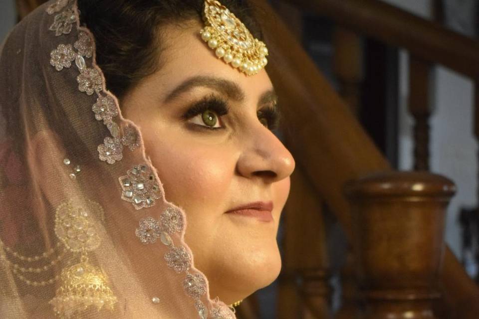 Bridal makeup