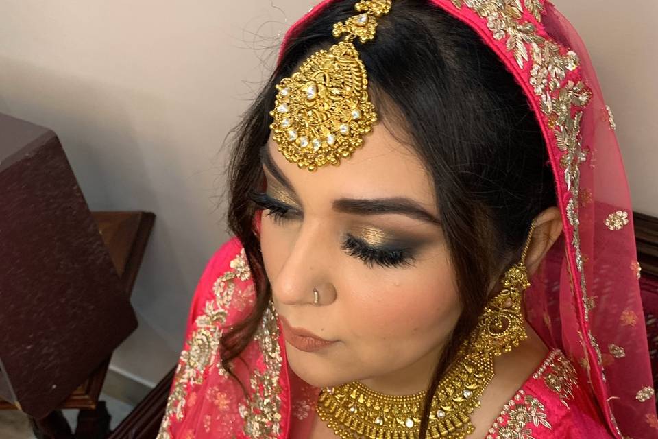 Bridal makeup