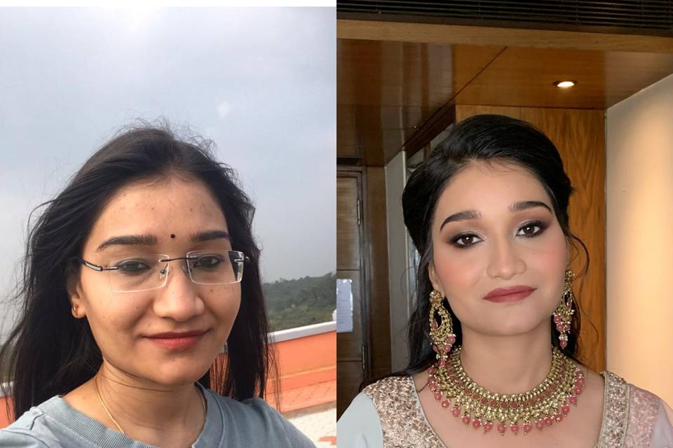 Before after of engagement bri