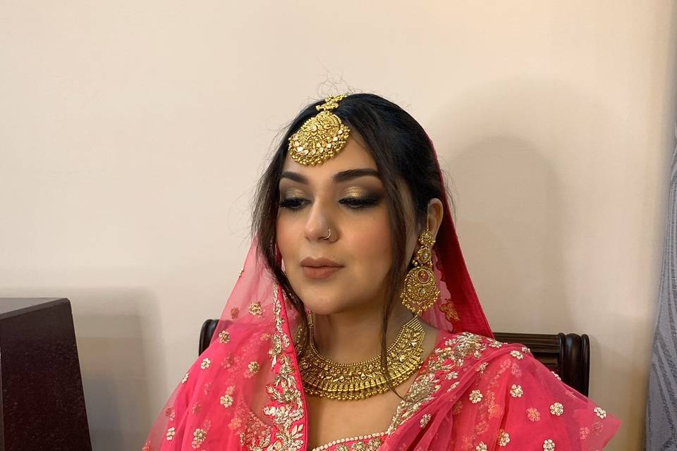 Bridal makeup