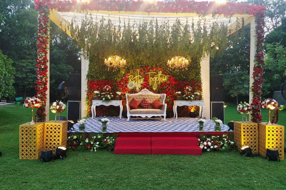 Wedding decor - Stage