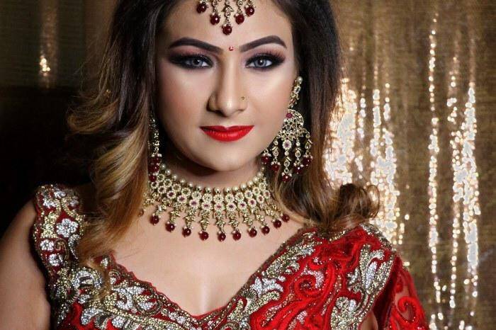 Bridal makeup