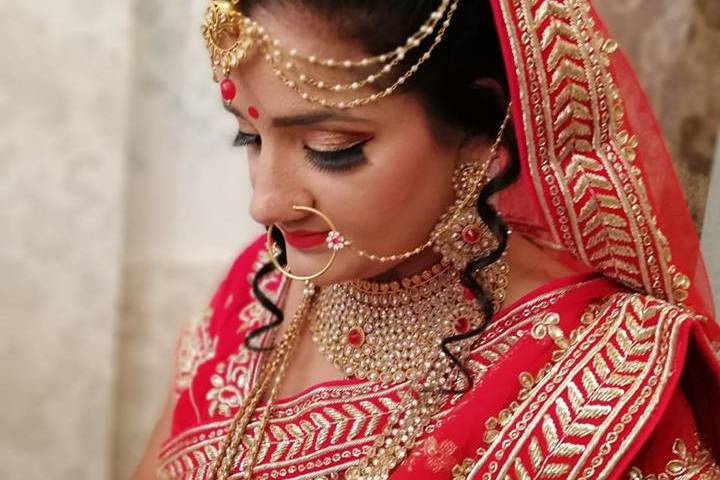 Bridal makeup