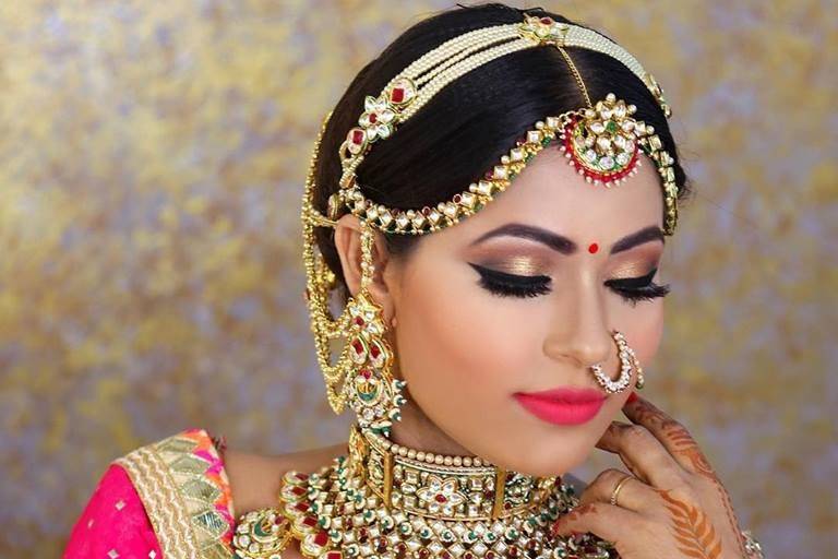 Bridal makeup