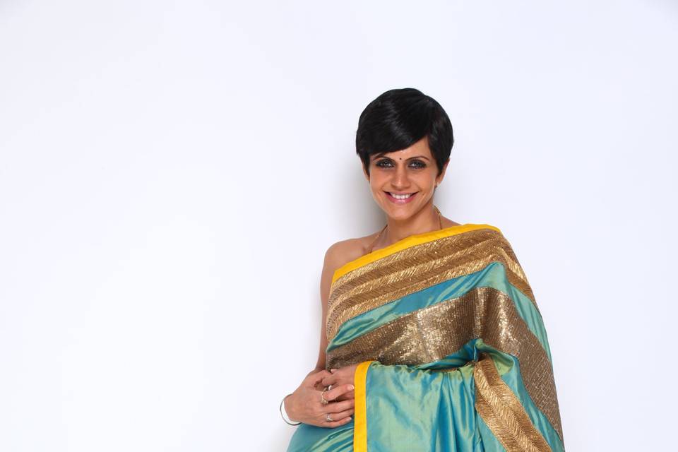 Saree by Mandira Bedi Label